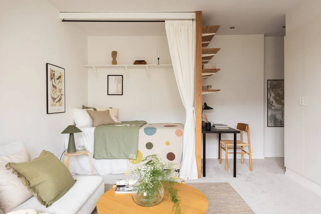 Magamistoad - Funkis Flat with Balcony in Gothenburg