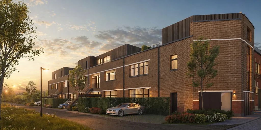 Duplex Énergétique avec Terrasse à Eeklo