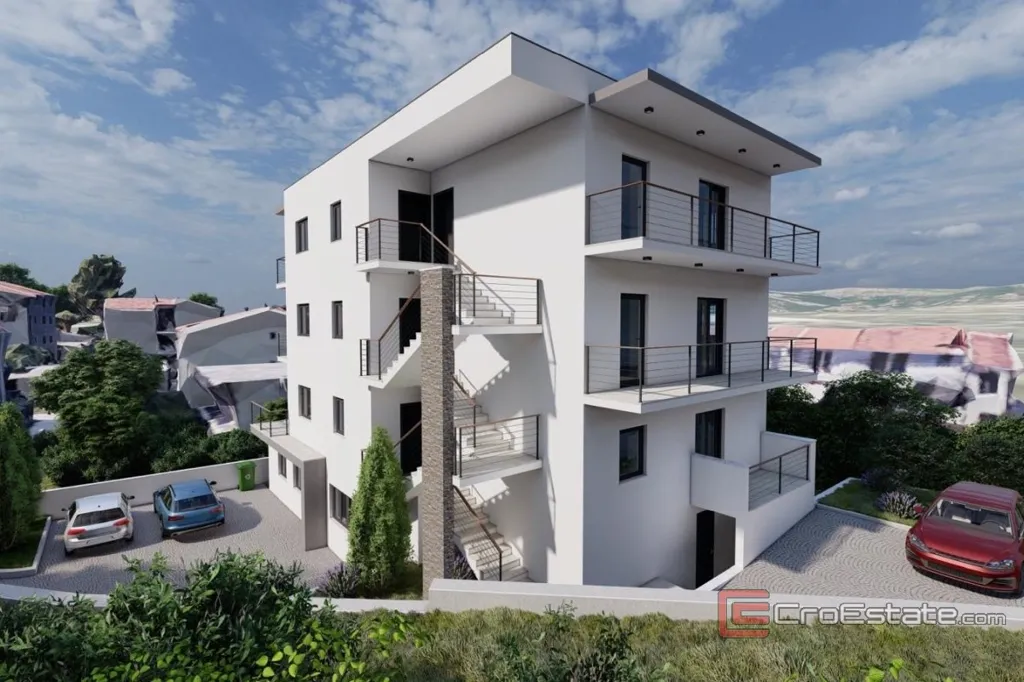 Välivaade - Two-Bedroom Apartment with Balcony in Split