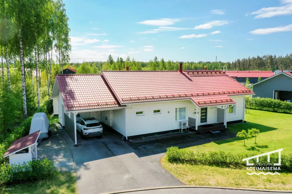 Vista aerea - Modern Detached House with Sauna in Joensuu