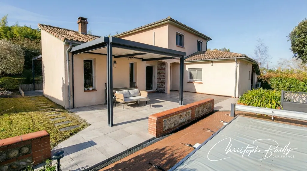 Terrass - Family House with Pool in Venerque