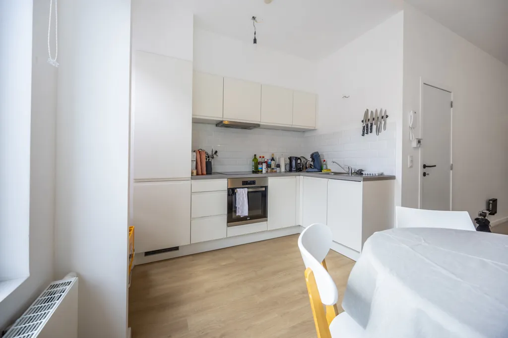 Cuisine - Appartement avec Terrasse à Antwerpen, Kievitwijk