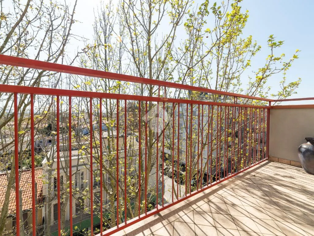 Balcon - 3-Bedroom Apartment with Balcony in Cesenatico
