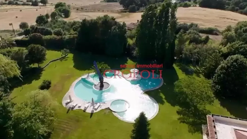 Õhuvaade - Architectural Villa with Spa in Bracciano