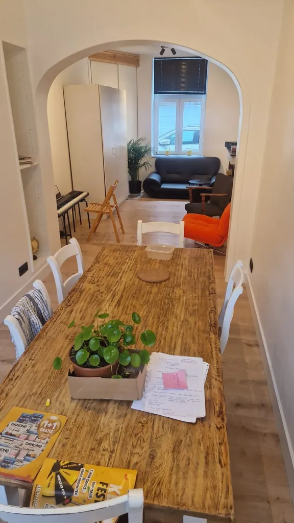 Salle à manger - Appartement Rénové avec Terrasse à Gand
