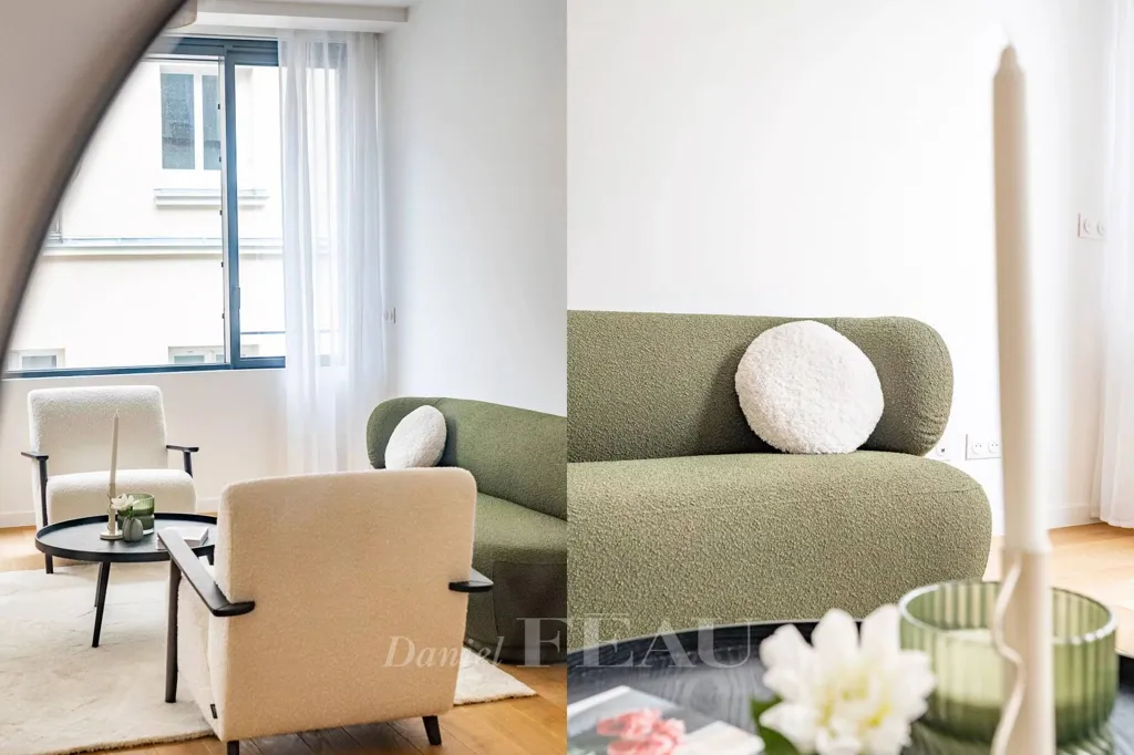 Séjour - Appartement avec Ascenseur dans le 4ème Arrondissement de Paris