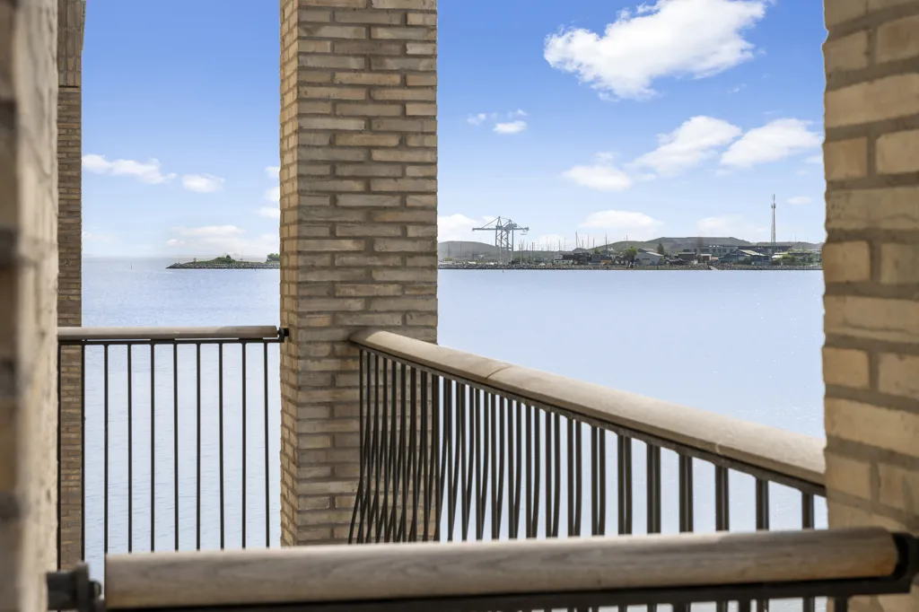 Balcon - Apartment with Sea View and Garden in Hellerup