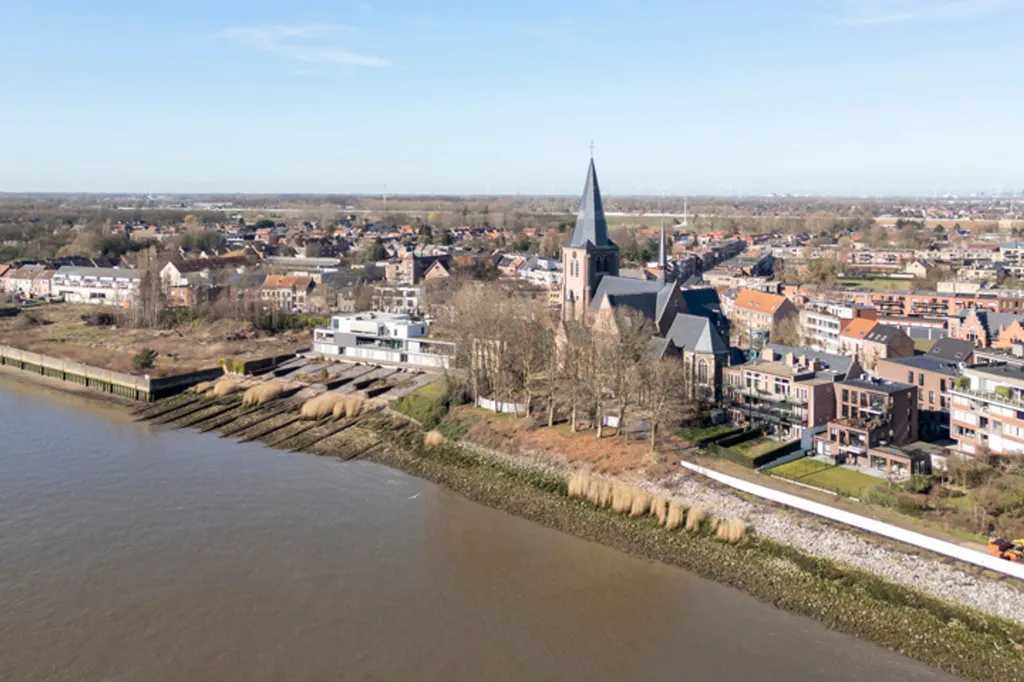 Õhuvaade - Penthouse with River View near Antwerp