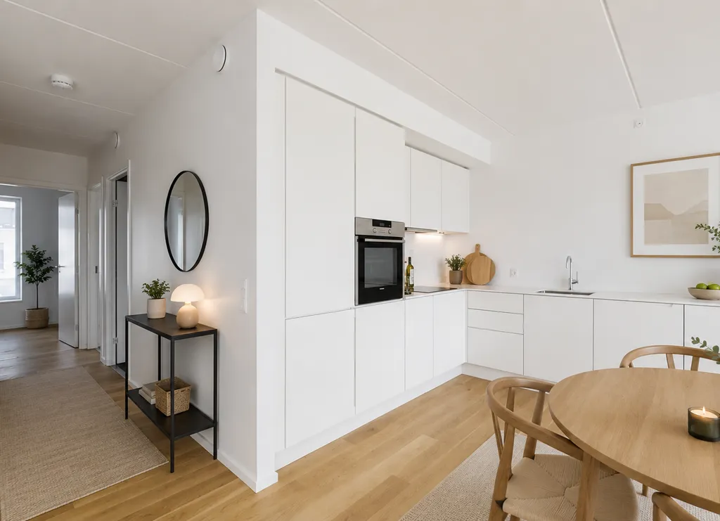 Sala da pranzo - Apartment with Two Balconies in Islands Brygge