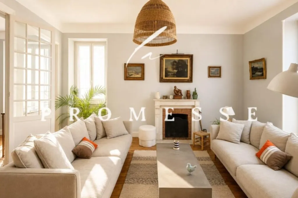 Elutuba - 19th-Century Townhouse with Ocean View in Biarritz