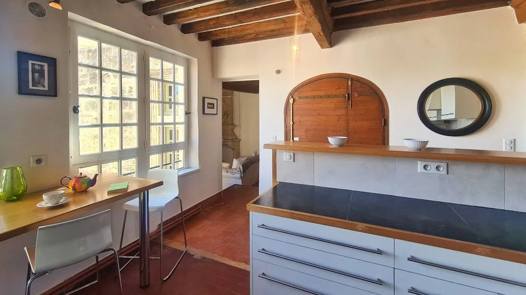 Cucina - Character Apartment in Uzès Historic Centre
