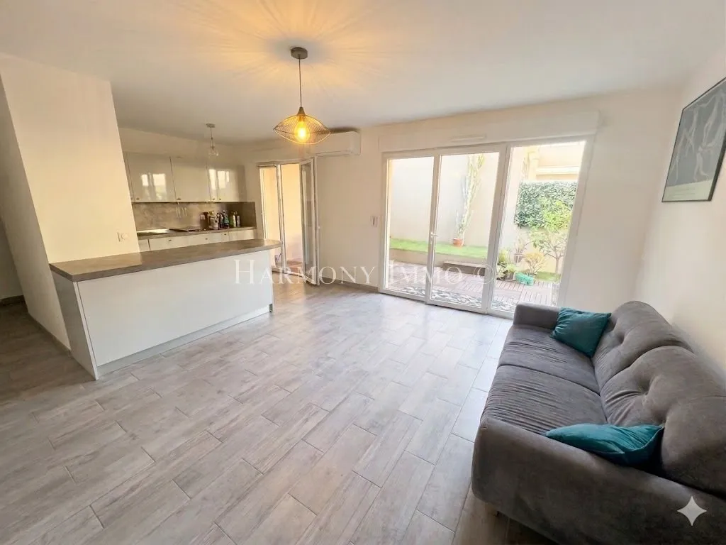 Living Room - Top Floor Apartment with Pool on Cyrnos Avenue