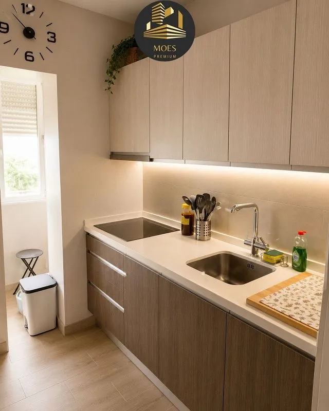 Cuisine - 2-Bedroom Apartment with Balcony in Peñamefecit