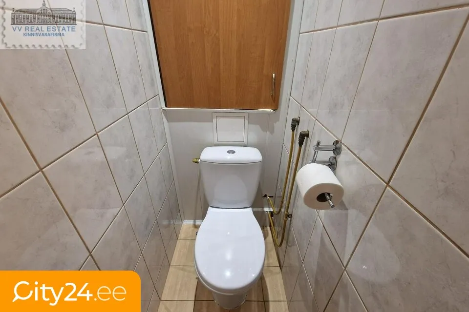 Bathrooms - Top Floor Apartment with Balcony in Narva