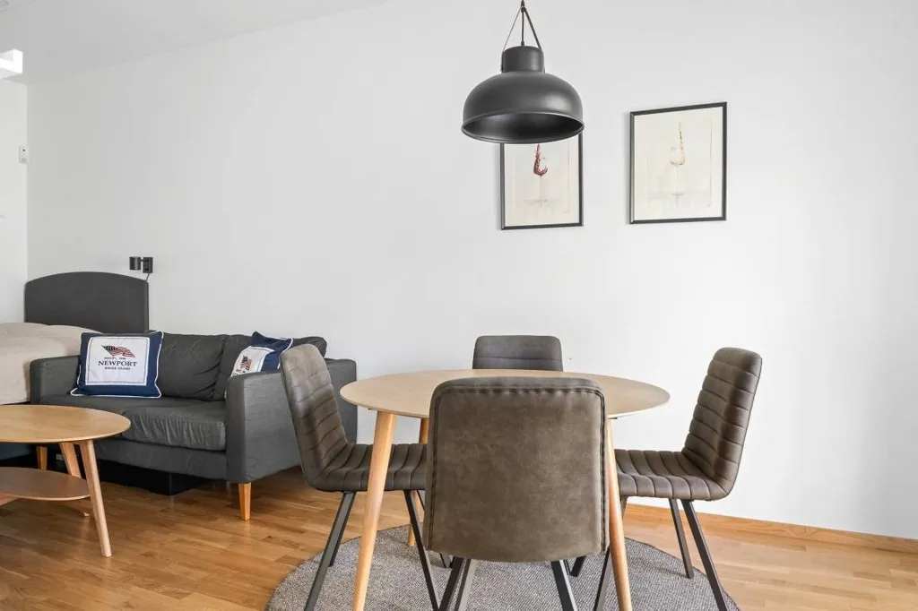 Séjour - Modern Apartment with Golf View in Åkersberg