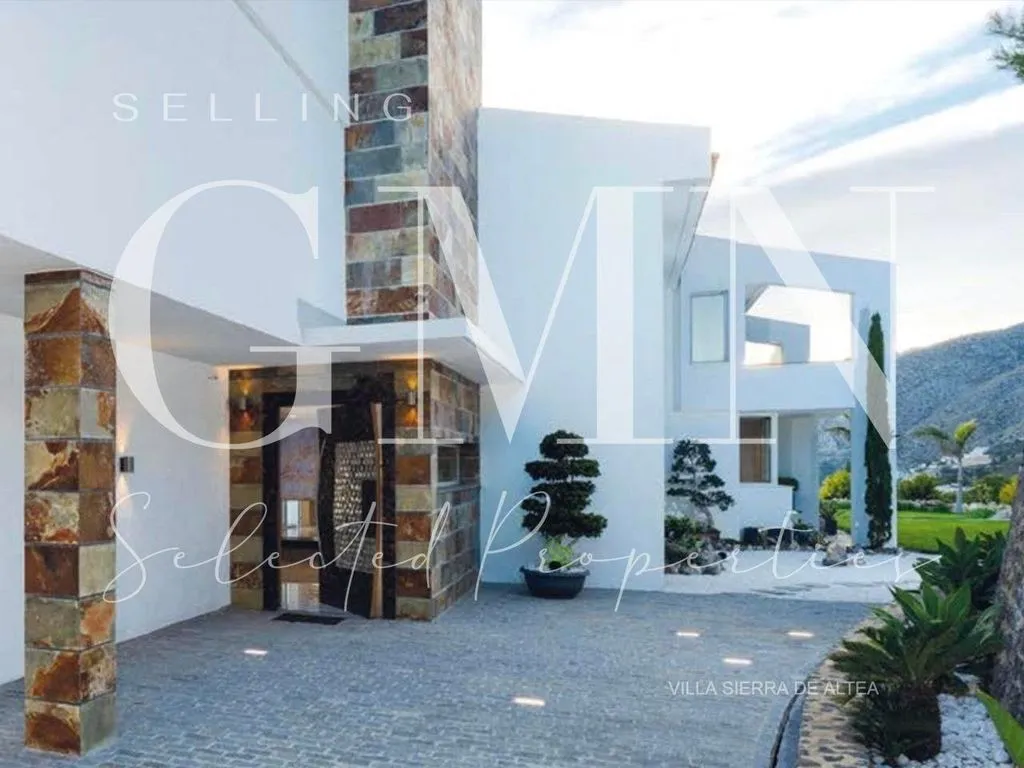 Exterior - Luxury Villa with Sea View in Altea
