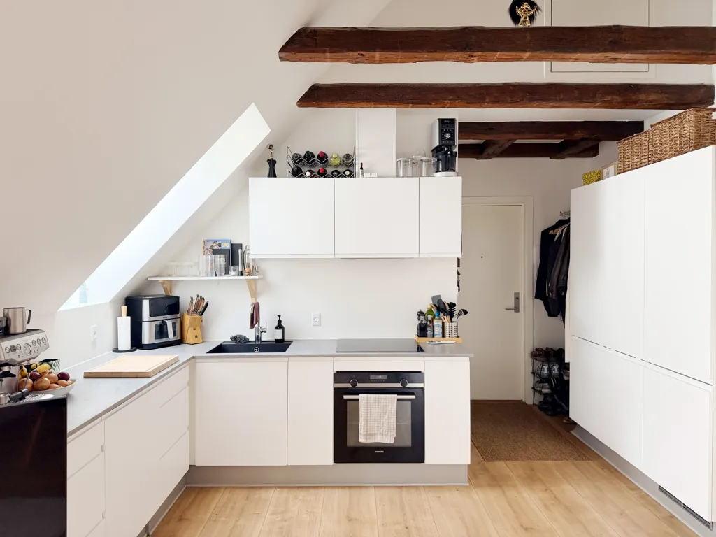 Cucina - 2-Bedroom Apartment in Historic Building, Aalborg