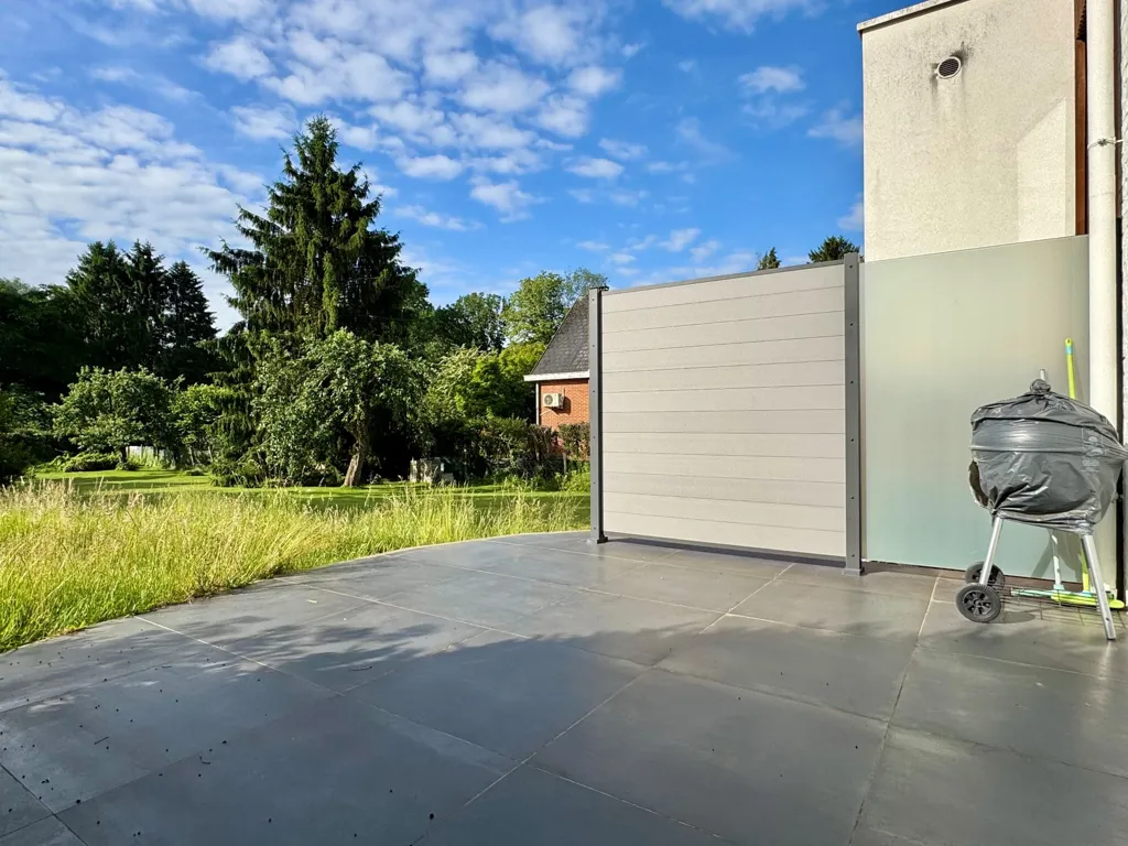 Terrace - 3-Facade House with Garden in Nalinnes