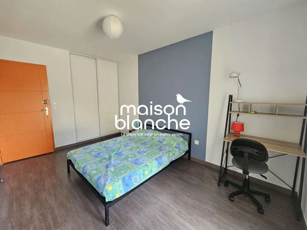 Chambres - Appartement T4 avec Balcon Sud-Ouest à Angers