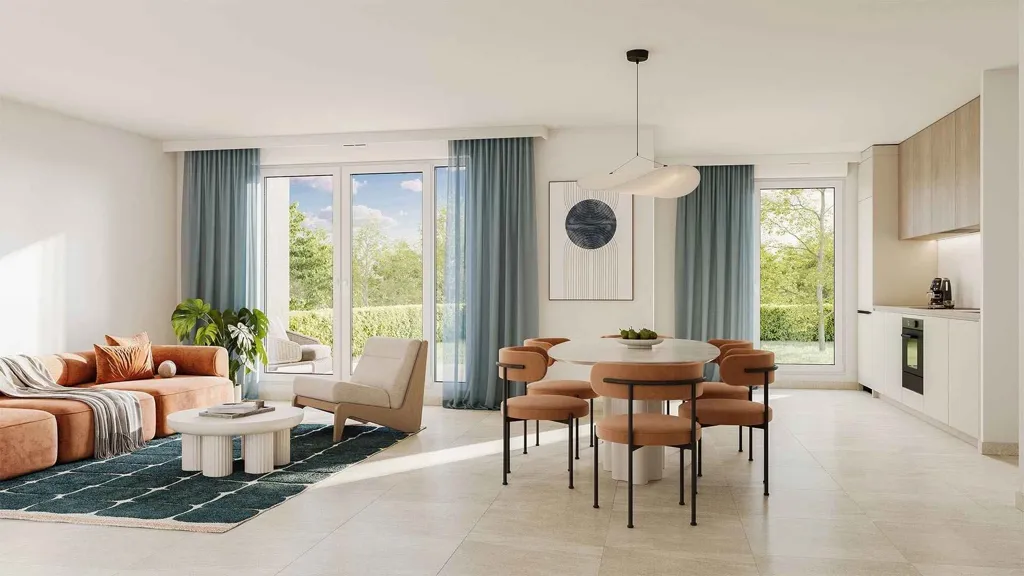 Elutuba - New Build Apartments with Views in Lentilly