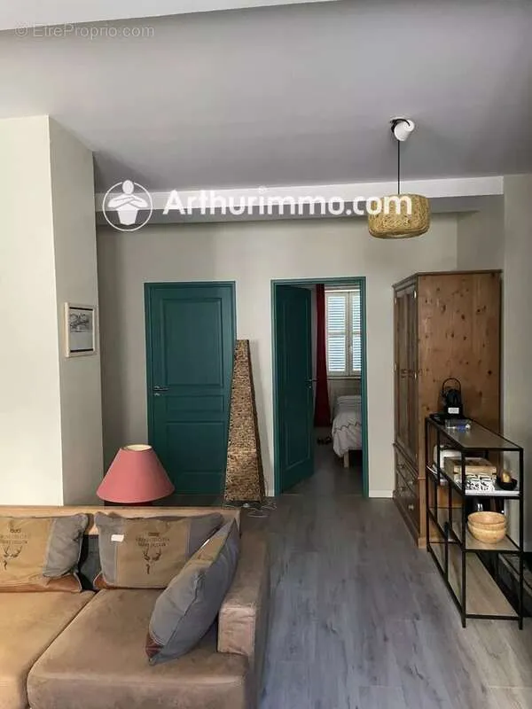 Séjour - Appartement Duplex Vue Saône à Trévoux