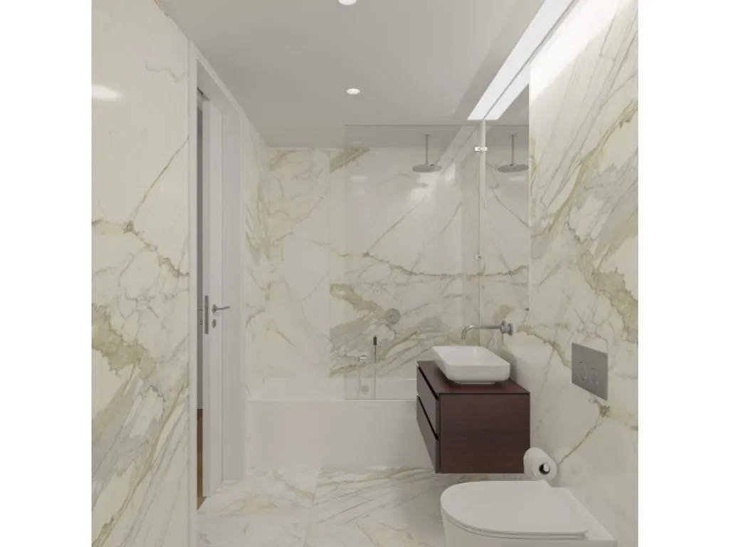 Bathrooms - Luxury Riverside Apartment in Vila Nova de Gaia