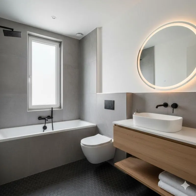 Salles de bain - Appartement 5 Pièces avec Terrasse à Thiais