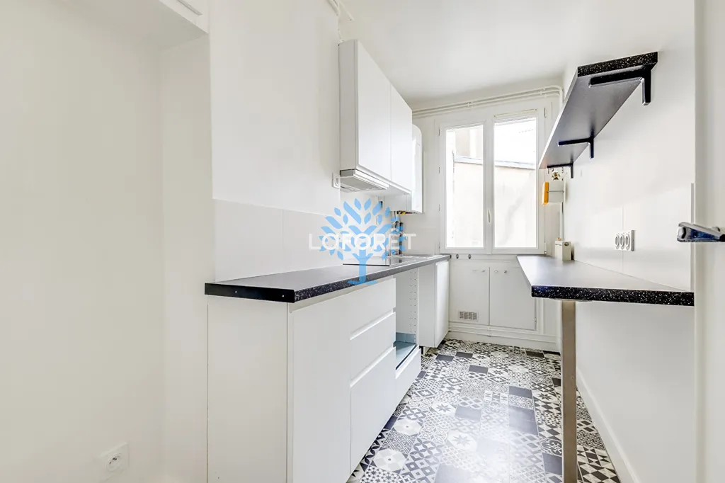 Cucina - 2-Bedroom Parisian Flat in Charonne