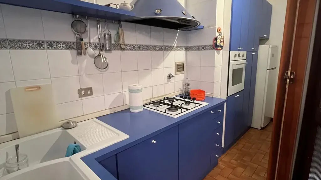 Cuisine - 6-Bedroom Apartment with Garden View in Florence