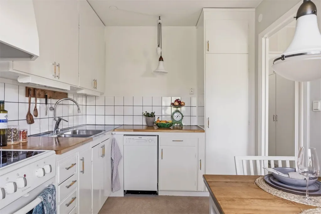 Cuisine - Apartment with Garden in Åby
