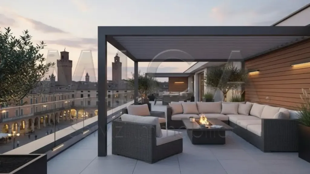 Terrass - Modern Bicamere with Terrace in Treviso