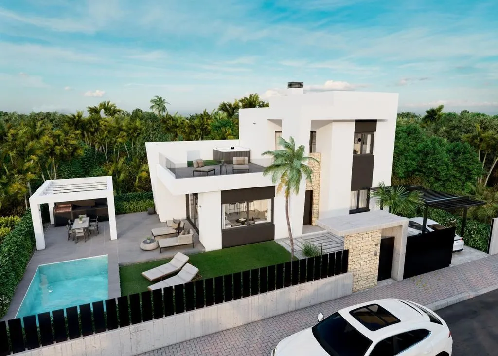 Extérieur - Detached Villa with Pool in Zeniamar, Orihuela Costa