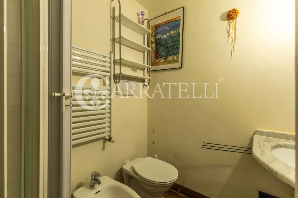 Salles de bain - Medieval Tower with Panoramic Views in Monteriggioni