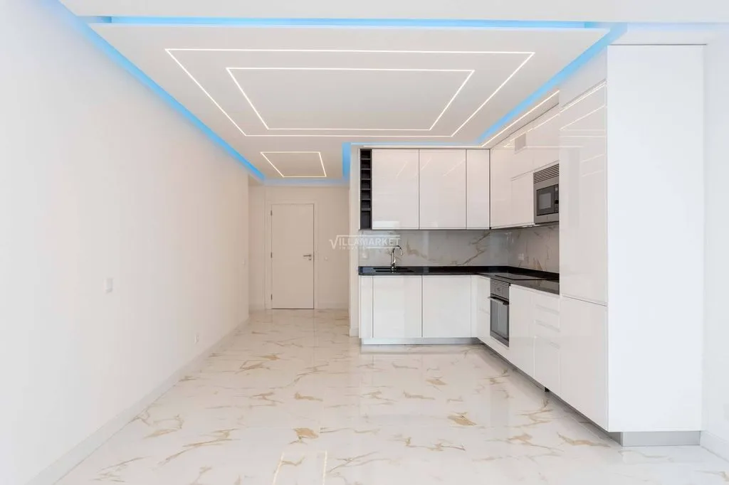 Köök - Refurbished Sea View Flat in Quarteira