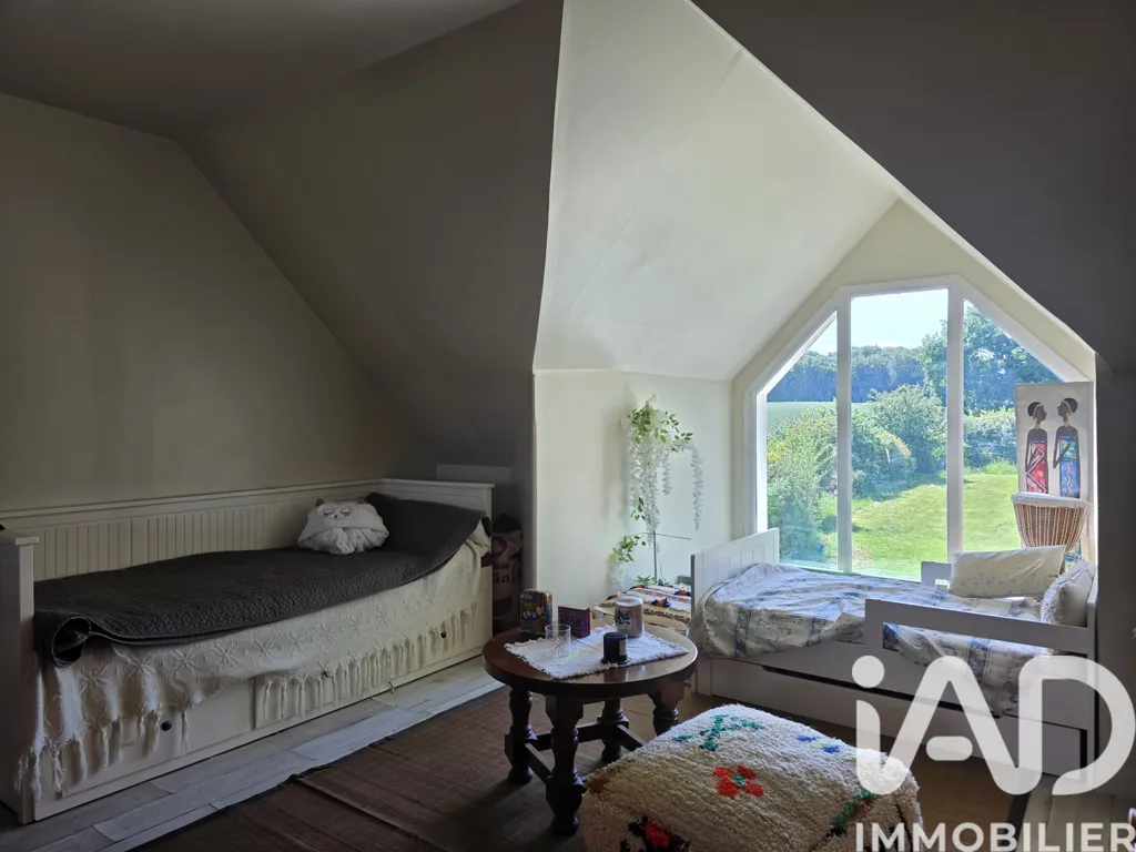 Bedrooms - Spacious House with Garden in Plédéliac