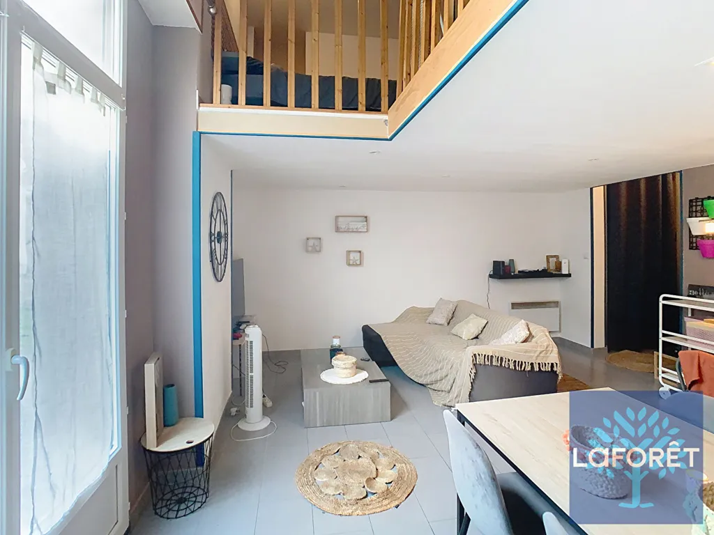 Séjour - Appartement Duplex Meublé à Dax
