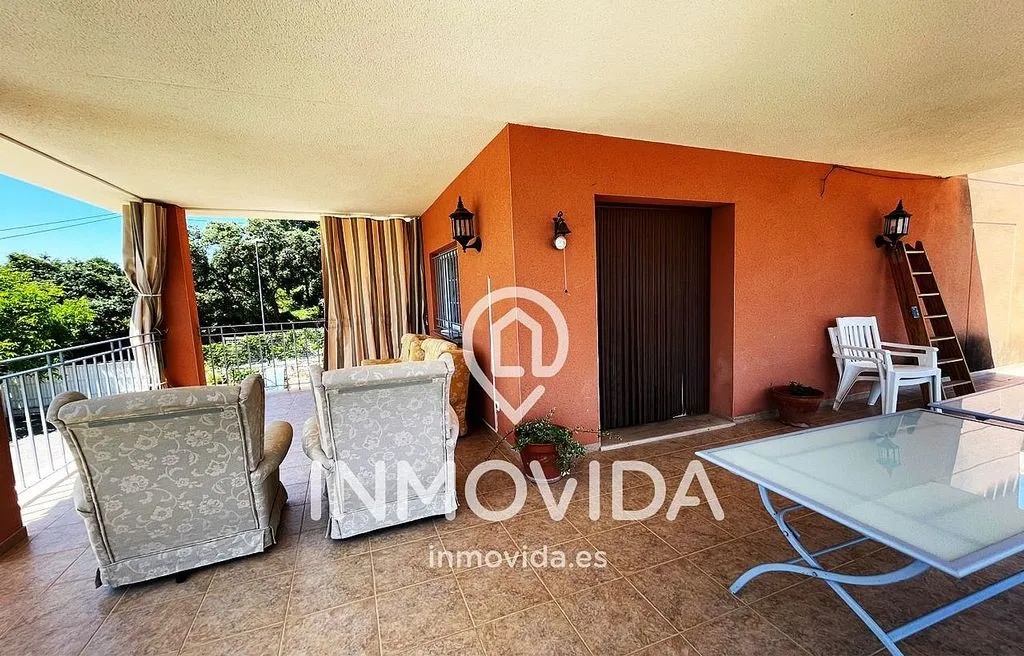 Terrasse - Chalet with Pool and Terrace in Xàtiva