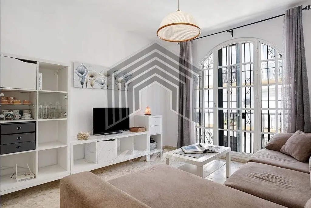 Séjour - Apartment with Balcony and Terrace in Barbate