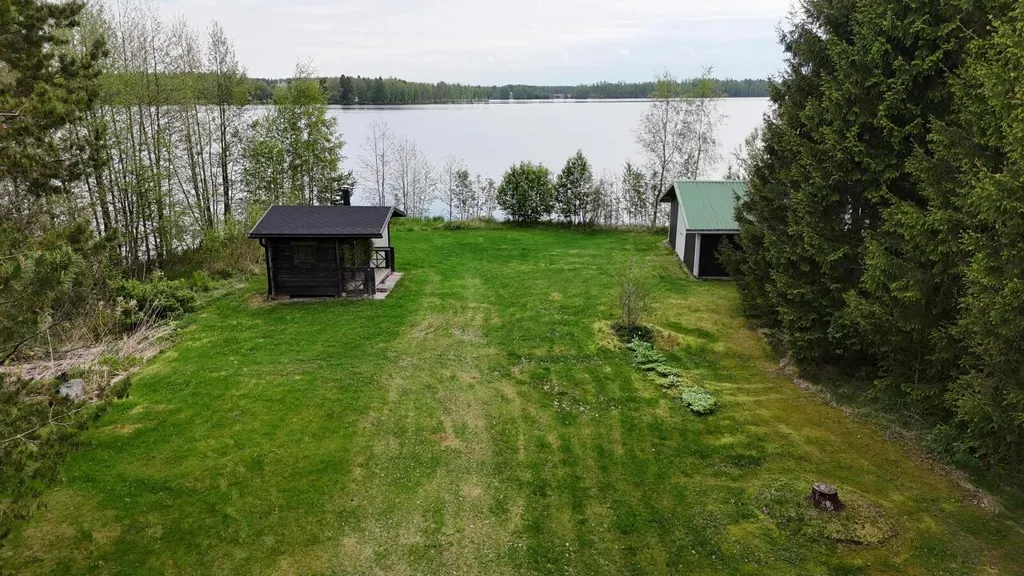 Vista aerea - Year-Round House with Lake View in Finland