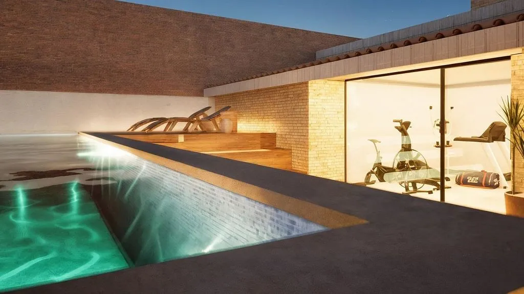 Piscine - Apartment with Pool and Terrace in Viladecans