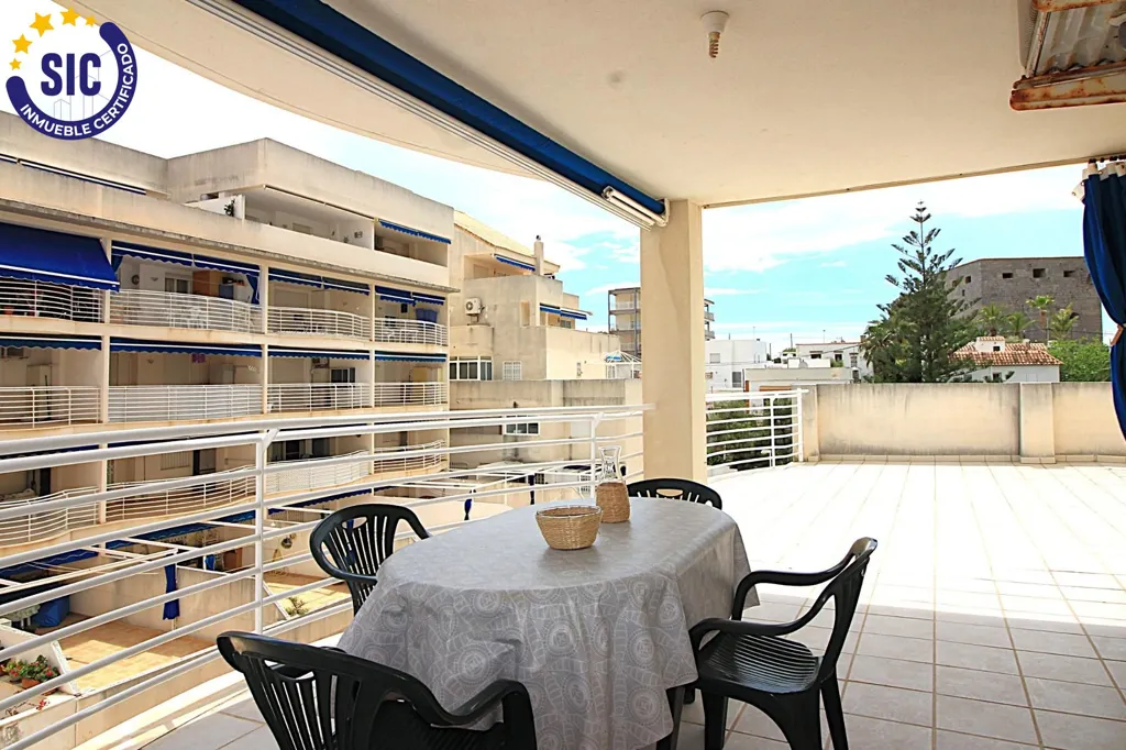 Balcone - Beachfront Apartment with 88m² Terrace in Oropesa del Mar
