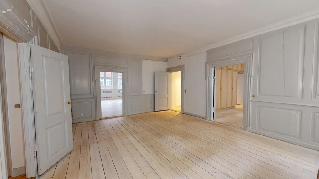 Séjour - Apartment with Private Garage in Frederiksstaden