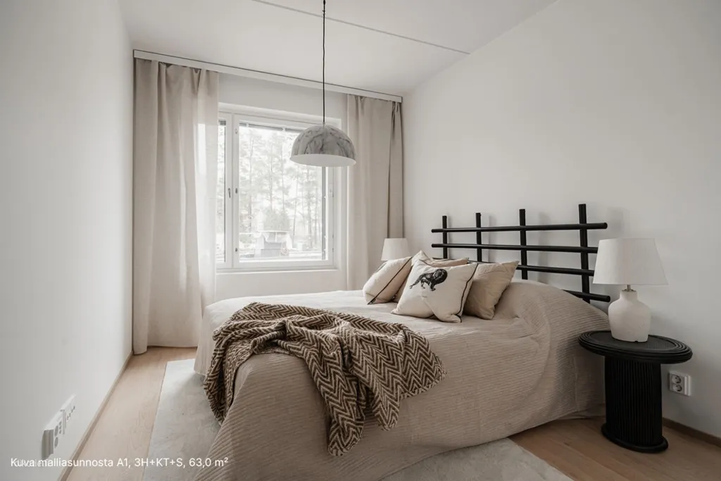 Magamistoad - Modern Apartment with Balcony in Kuninkaantammi, Helsinki