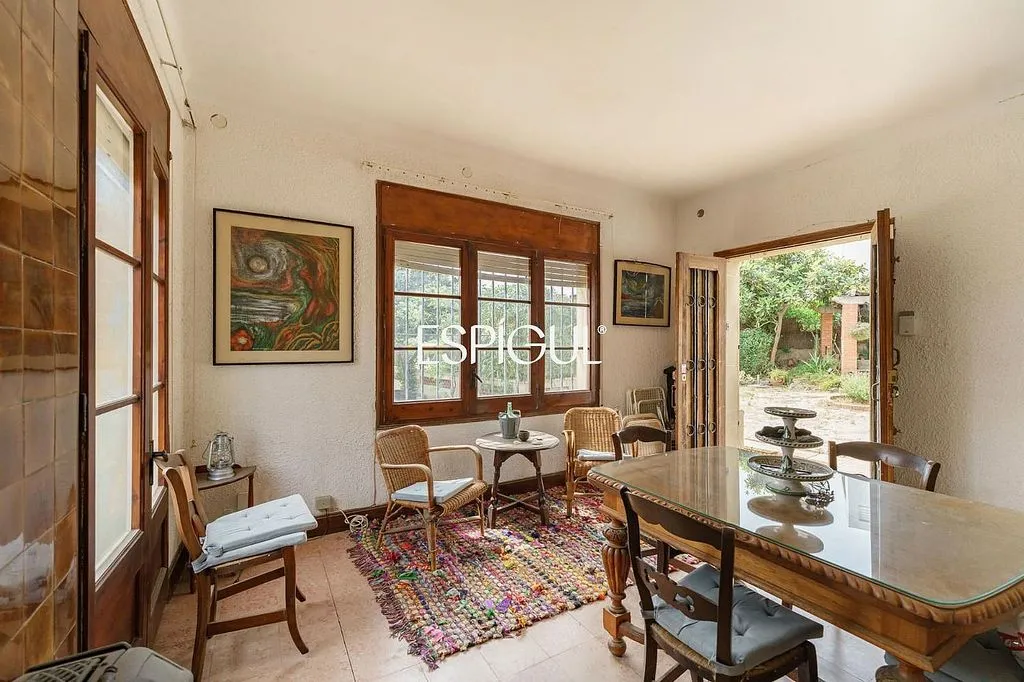 Salle à manger - Chalet with Pool and Terrace in Alella