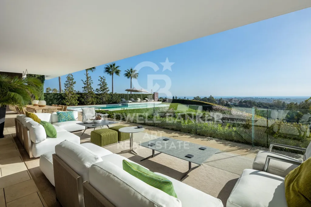 Terrasse - Ultra-modern Villa with Panoramic Views in Benahavís
