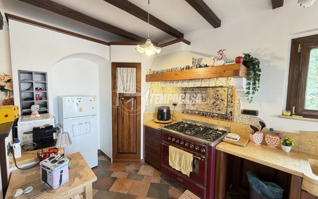 Cuisine - Attico with Perimeter Terrace in Rome
