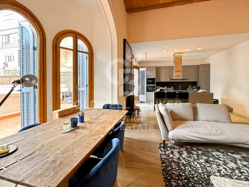 Elutuba - Flat with Large Terrace in Eixample, Barcelona