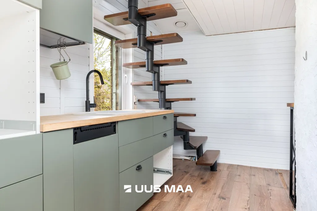 Köök - Modern Apartment with Sauna in Laulasmaa