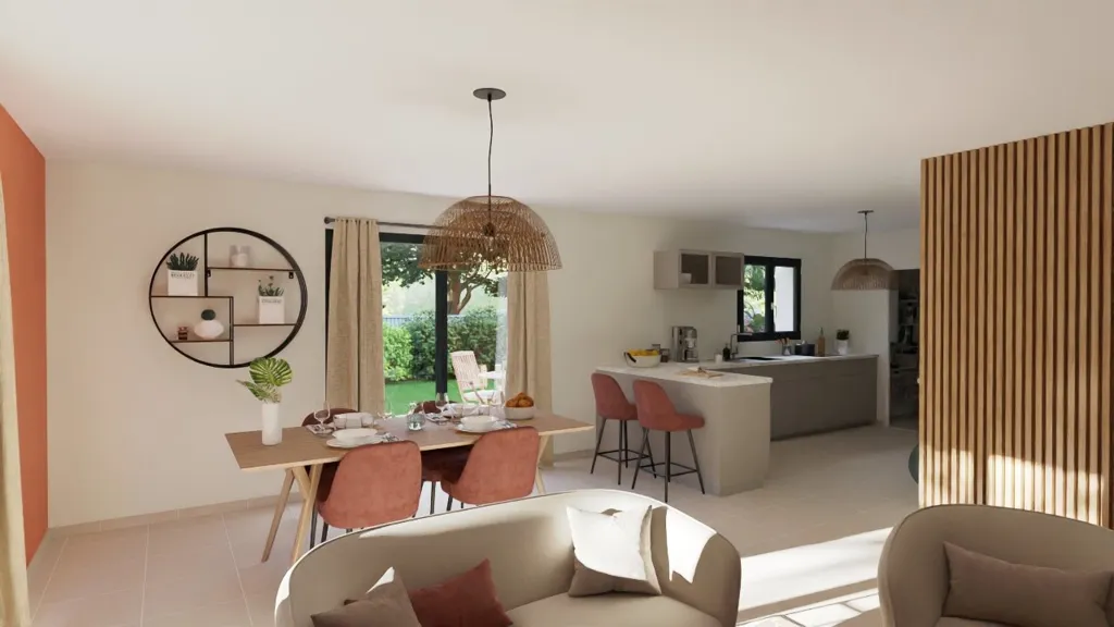 Maison Moderne avec Jardin dans un Quartier Paisible