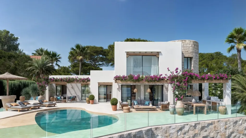 Bassein - Ibiza Style Villa with Sea Views in Moraira